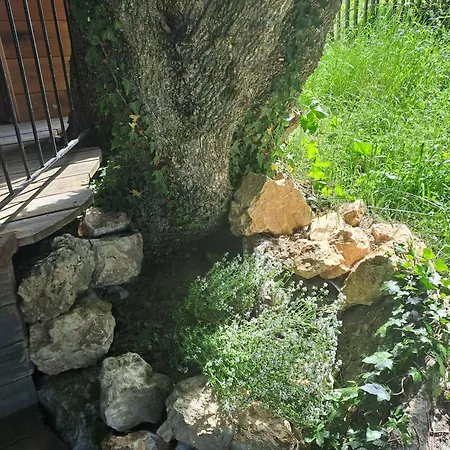 Roulotte Champetre A La Ferme Luxury tent *